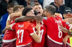 瑞士球队在最新比赛中大获全胜