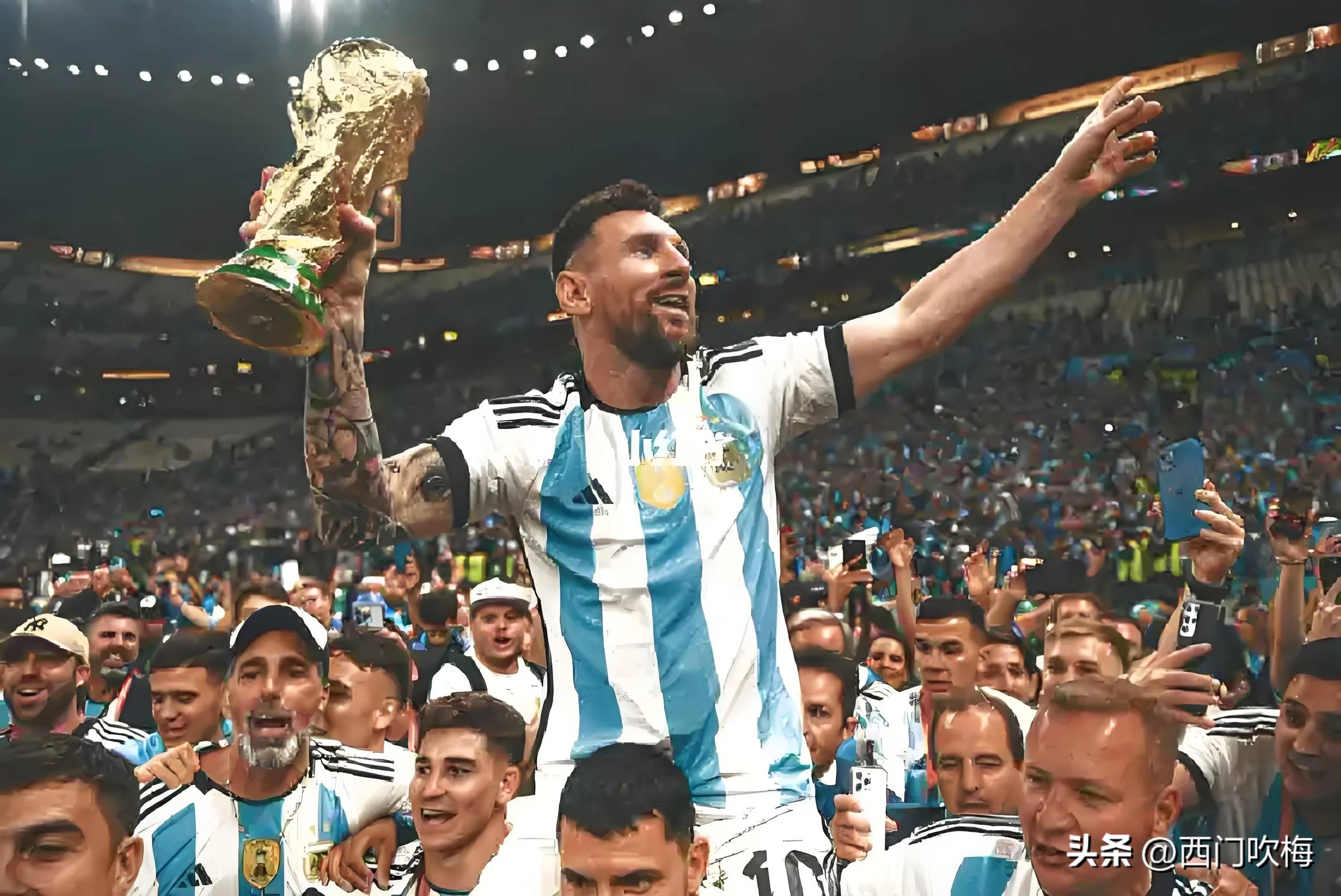 梅西再创奇迹，球迷为其欢呼不止