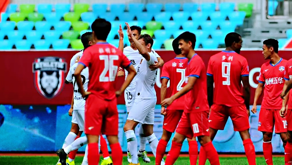 石家庄永昌迎战陕西长安竞技，双方势均力敌